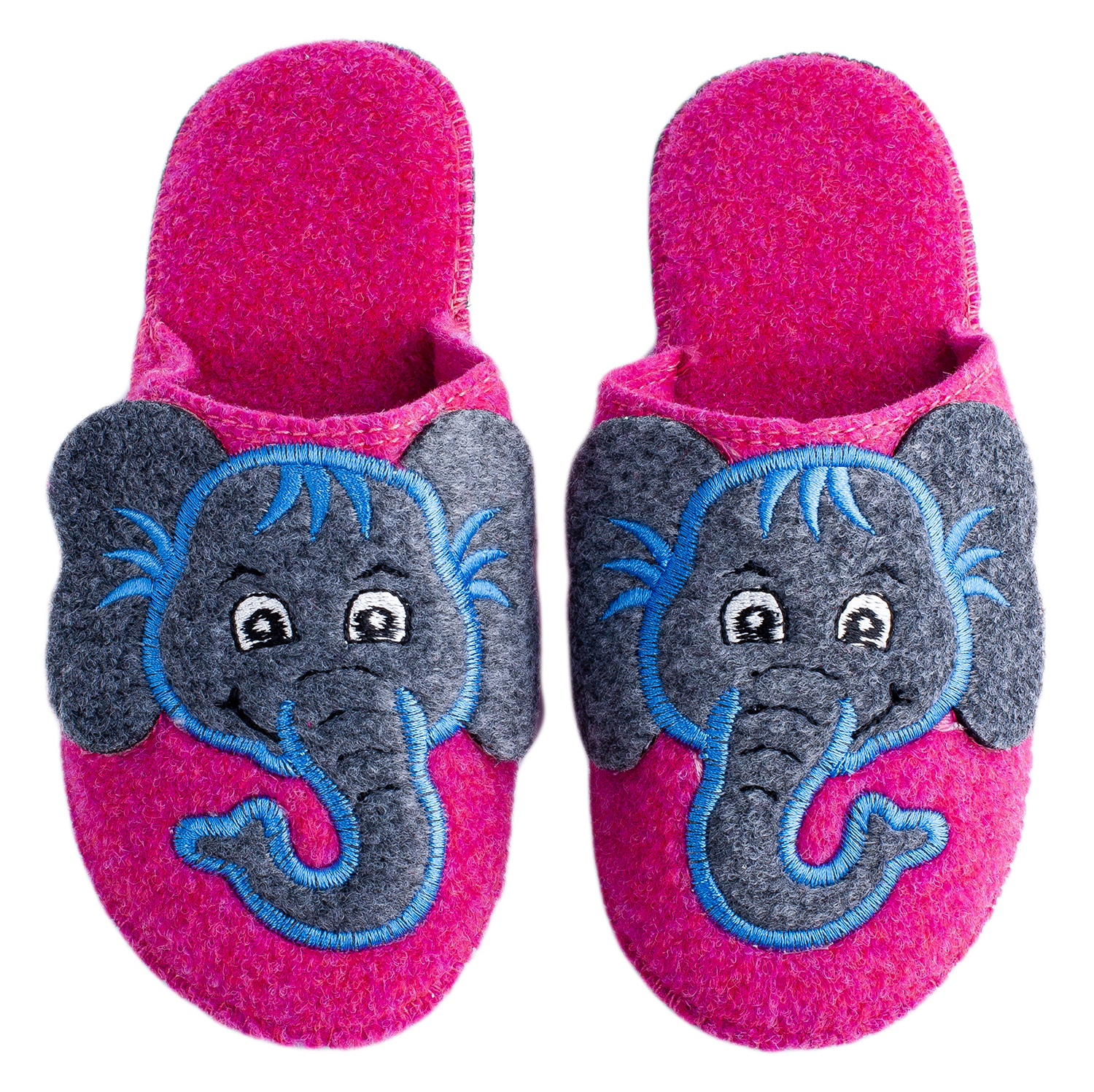 Children's indoor felt slippers